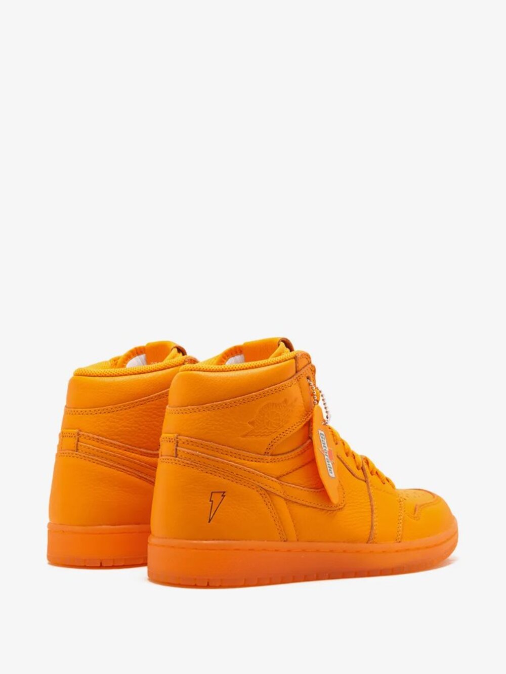 Nike Air Jordan Orange Peel Gatorade Shoes Rare Vintage Womens Sz 9 Mens Sz 7 - Picture 2 of 8